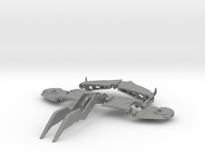 Parts for TFTM 2007 voyager Megatron 3d printed
