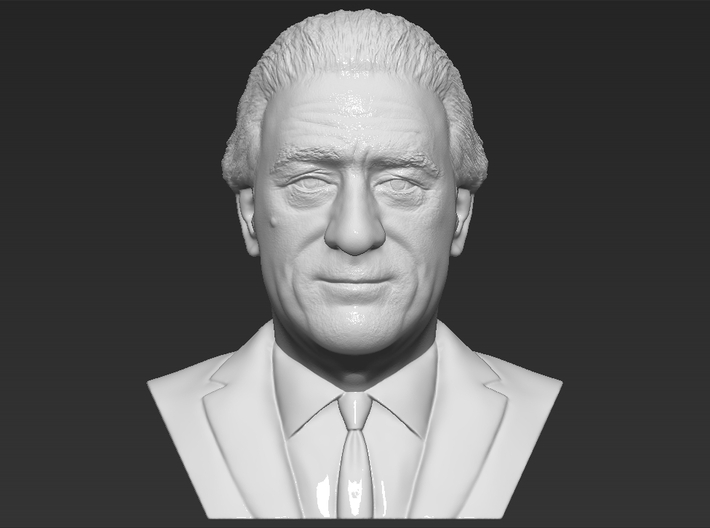 Robert De Niro bust 3d printed