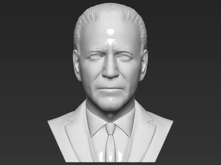 Joe Biden bust 3d printed