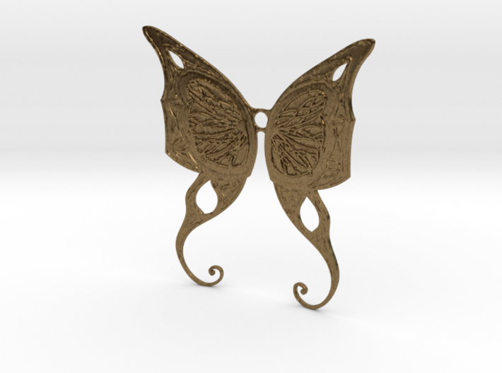 Butterfly Wings Pendant 3d printed