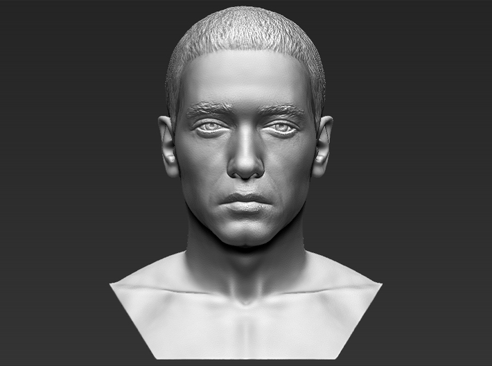 Eminem bust 3d printed