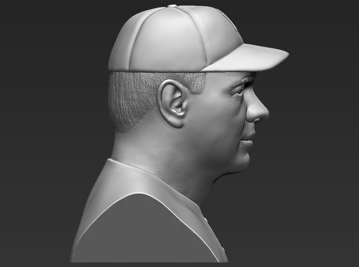 Babe Ruth bust 3d printed 