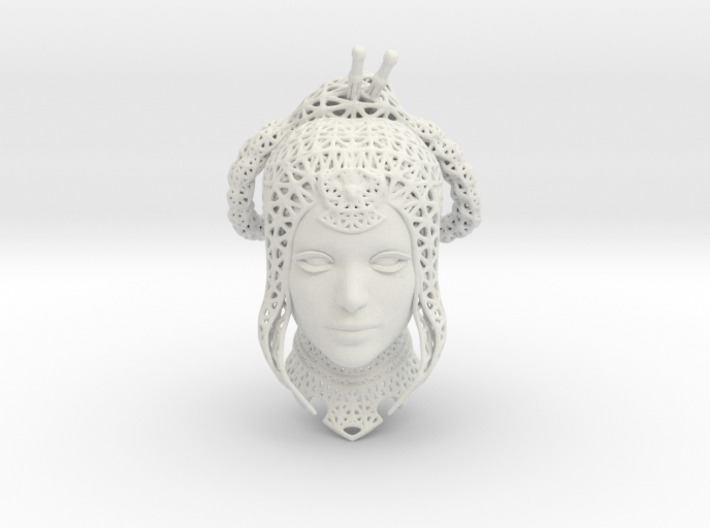 Princess Kitana (wireframe) Fan Art 3d printed