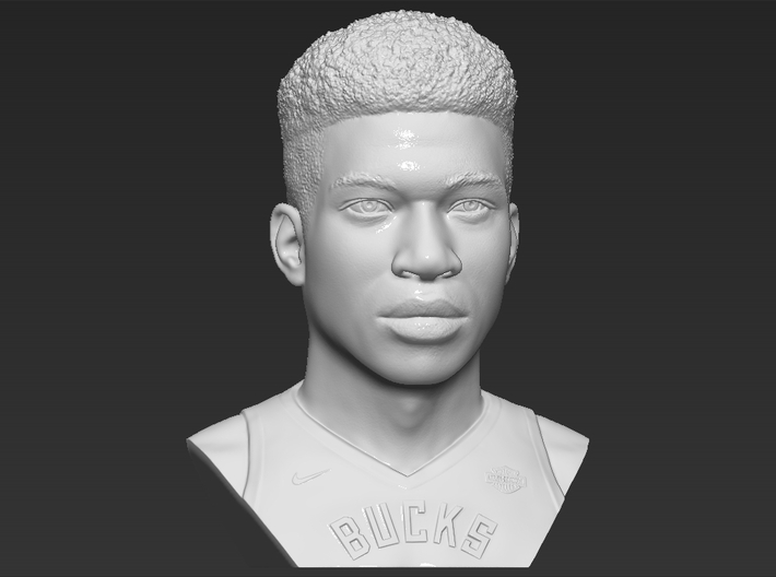 Giannis Antetokounmpo bust 3d printed 