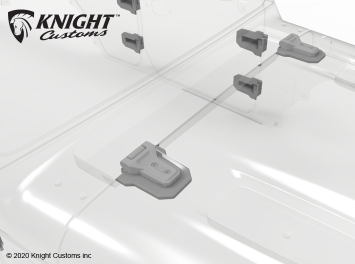 KCJL1001 JL Door Hinges 3d printed