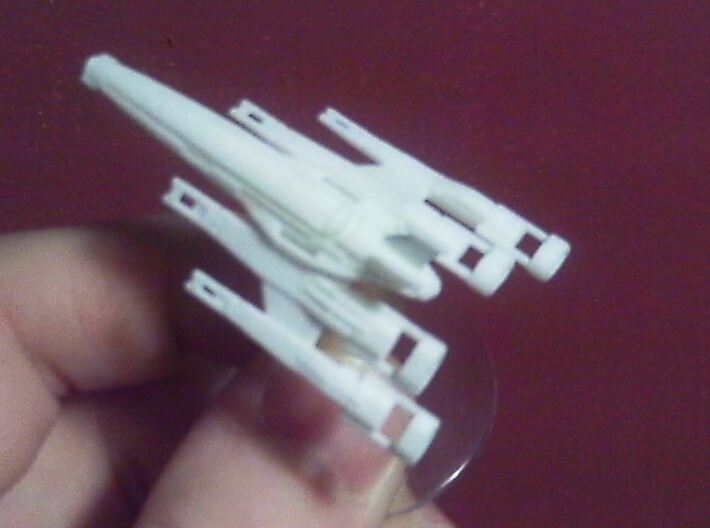 Nomad-D II Wing (6) 3d printed single model shown in WSFP