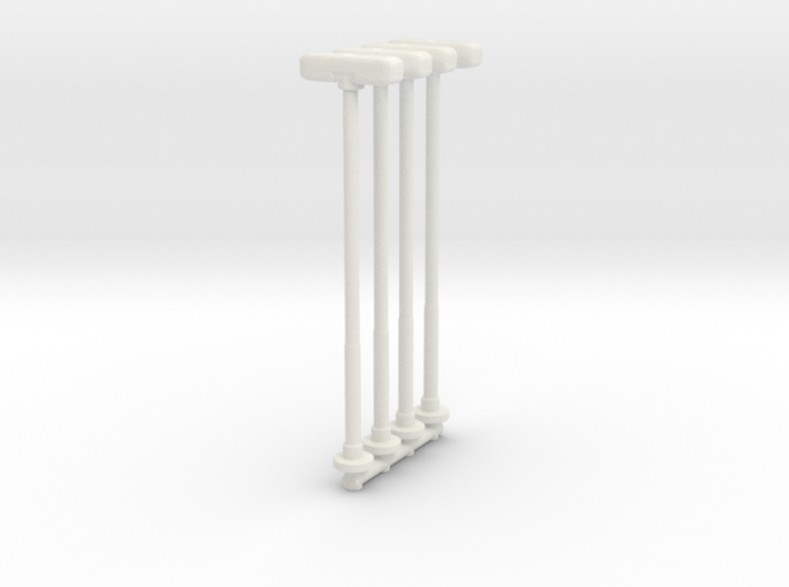 Double Street Lamp (x4) 1/120 3d printed
