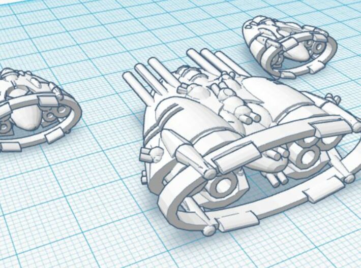 C-Class Heavy Assault Group 3d printed 