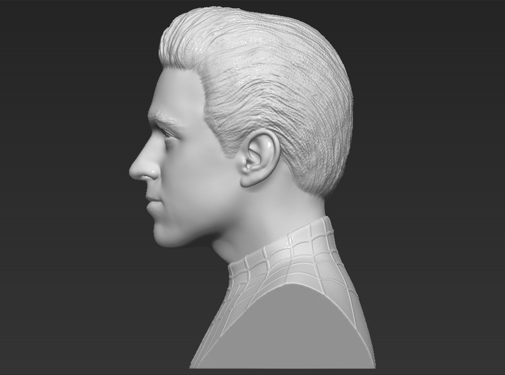 Spider-Man Tom Holland bust 3d printed 