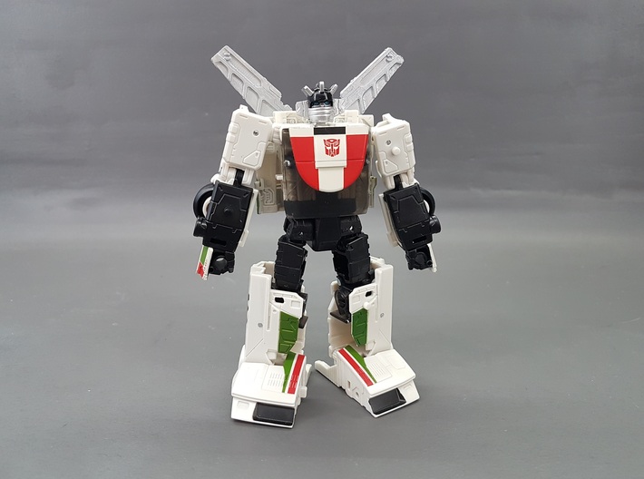 Wings for Earthrise Wheeljack (Solid Version) 3d printed 