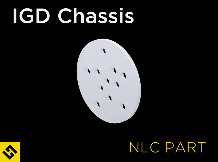 IGD Chassis - NPXL Led Cover 3d printed 