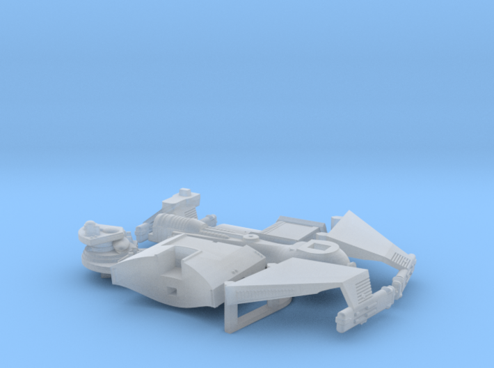 3788 Scale Klingon B10B Battleship Kit WEM 3d printed