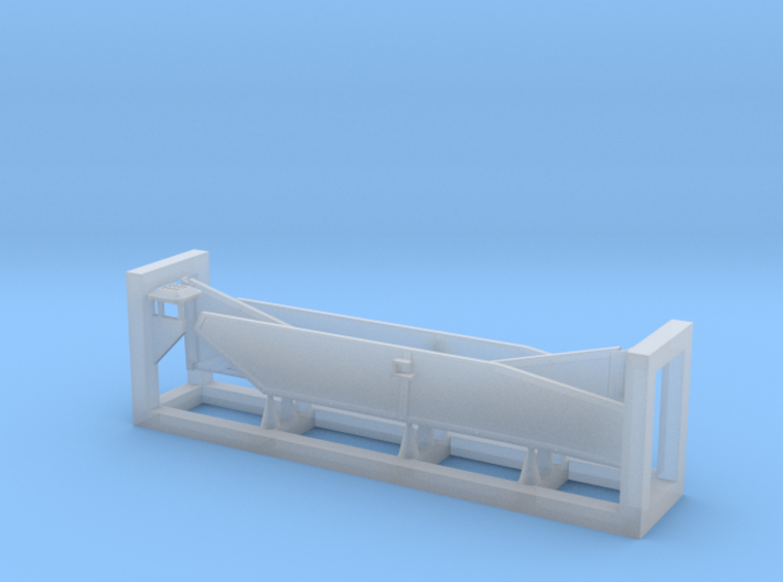 Riverine Command Boat Cabin Lower Add-On Armor 3d printed