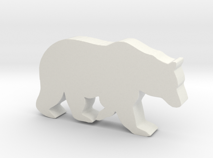 Bear Game Piece 3d printed