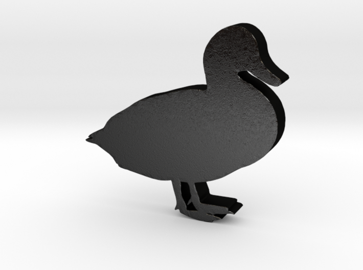 Duck Game Piece 3d printed