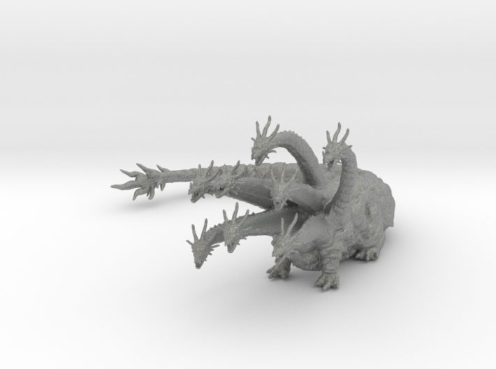 Orochi eight headed dragon 80mm kaiju monster mini 3d printed