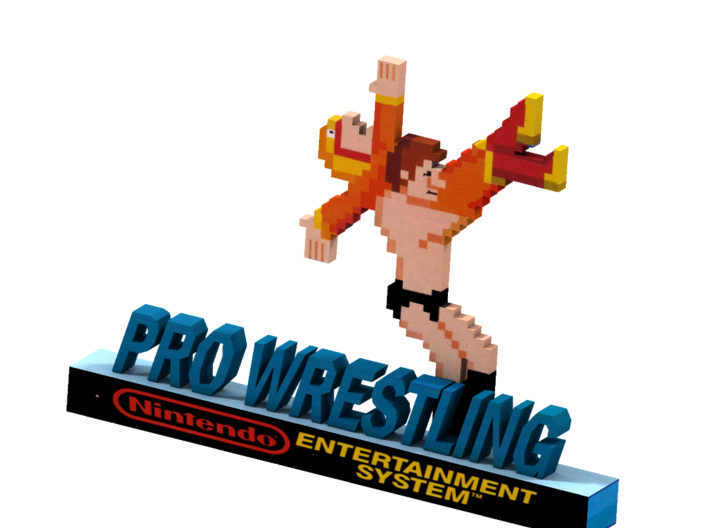 Pro Wrestling 3d printed 