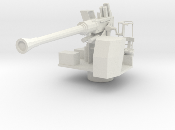 1/25 RN Single 40mm Bofors AA Gun 3d printed