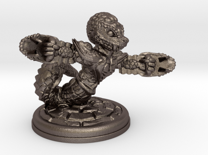 Naga with Claws 28mm 3d printed