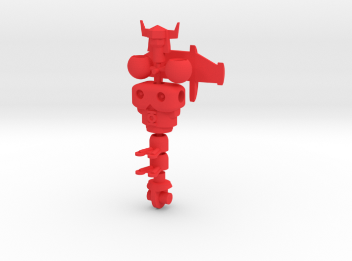 Red Lantern of Microspace 3d printed Red Parts