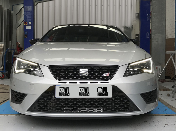 CUPRA Logo for the lower grille 3d printed It will be necessary to paint it for this finish.