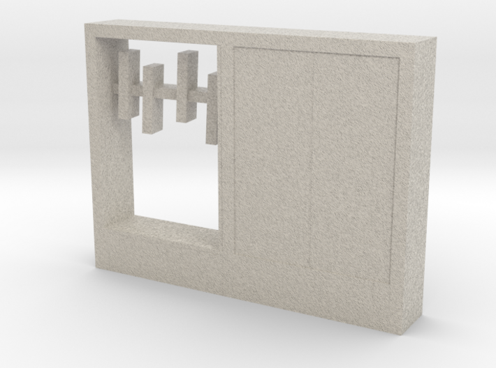 Modern Miniature 1:24 Hallway Furniture 3d printed