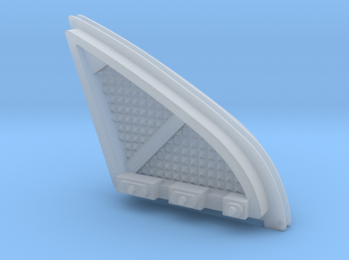 1/72 DS9 Runabout Clear Intake Grills 3d printed