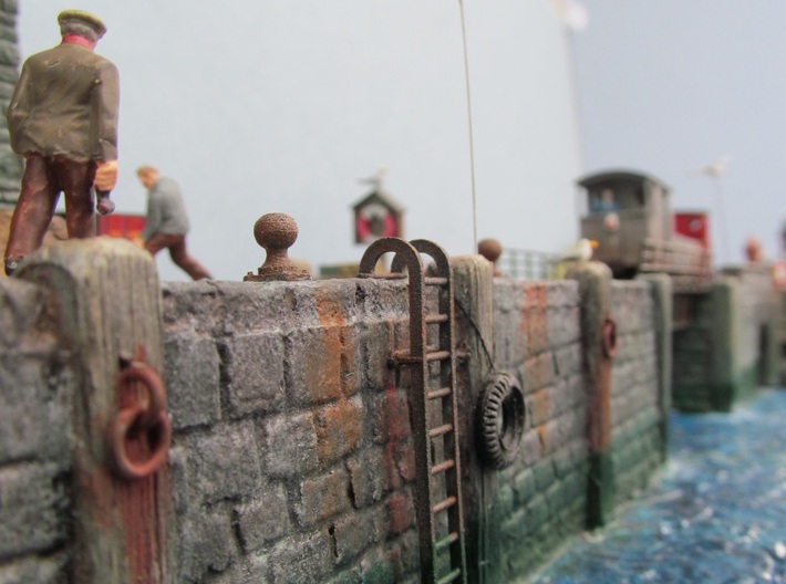 Quay Side Accessories pack 1 3d printed