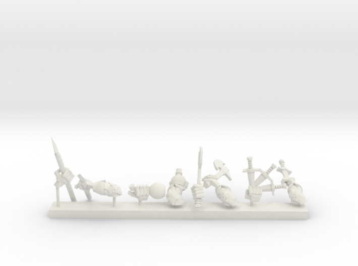 Weaponswapper Series: Throwing Weapons 3d printed