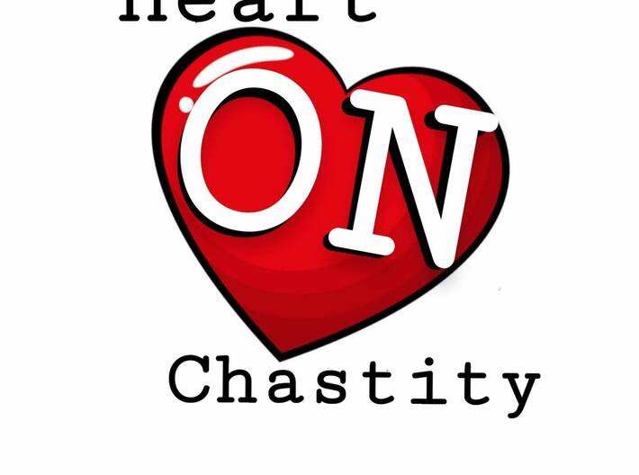 46mm Back for Heart-ON Chastity's Contained and Ca 3d printed Official Heart-ON Chastity