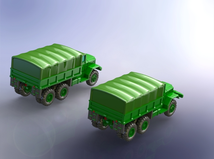 M125 & M125A1 Heavy Trucks 1/285 3d printed 