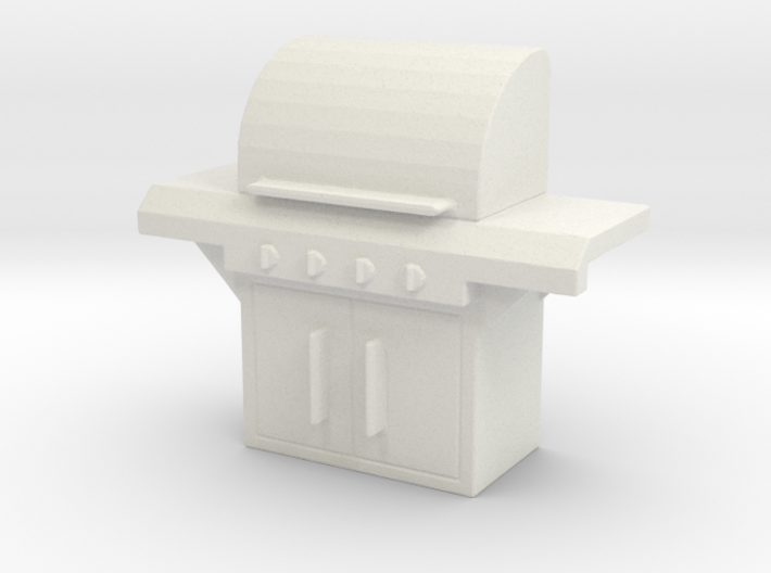 Barbecue BBQ Grill 1/43 3d printed