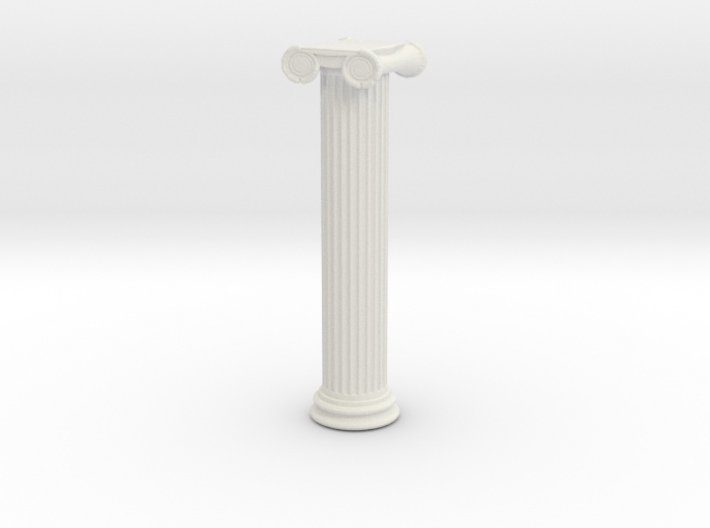 Greek Ionic Column 1/100 3d printed