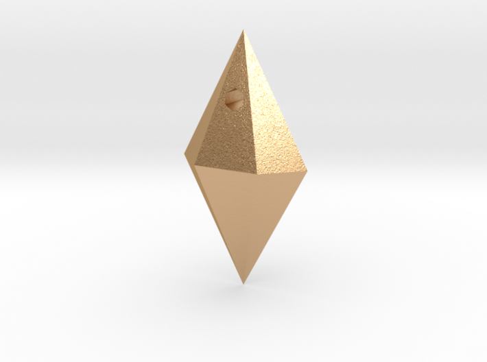 gmtrx lawal irregular hexagonal bipyramid 3d printed