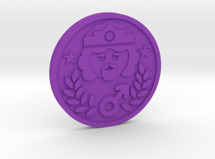 The Emperor Coin 3d printed