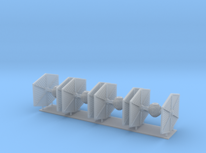 1/350 Tie Fighter Four Pack 3d printed