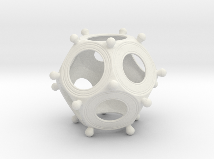 Roman Dodecahedron Small 3d printed
