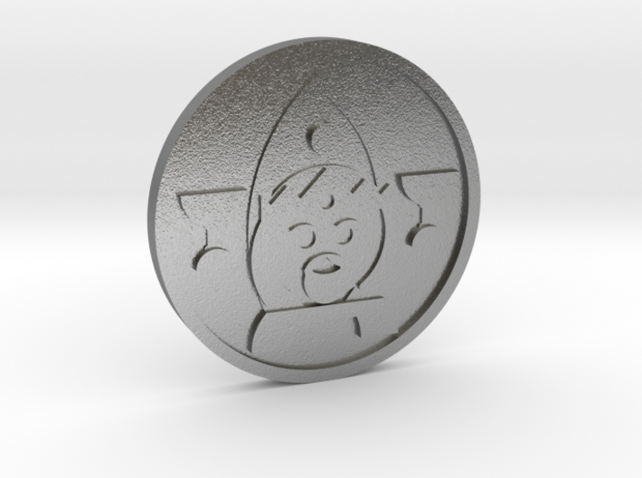 King of Cups Coin 3d printed