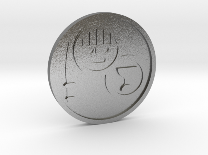 Knight of Cups Coin 3d printed