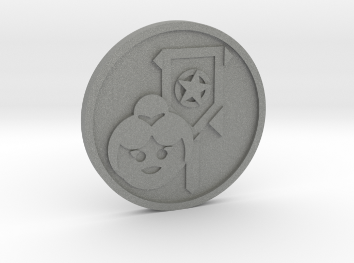 Page of Pentacles Coin 3d printed