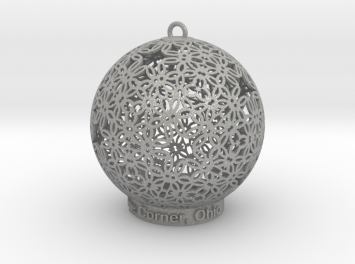 Creator Ornament 3d printed