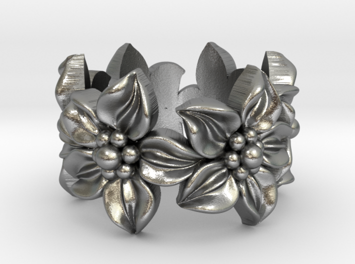 Flower Ring Size 4.5 3d printed 