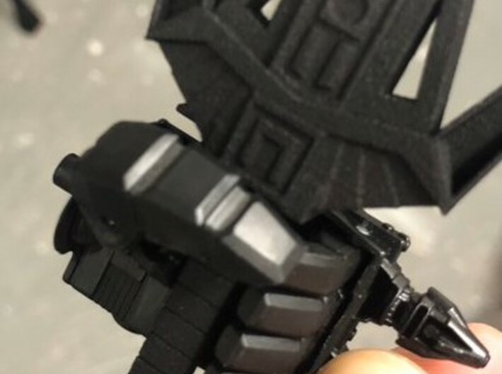 CW Menasor Hilt - Left Hand 3d printed 