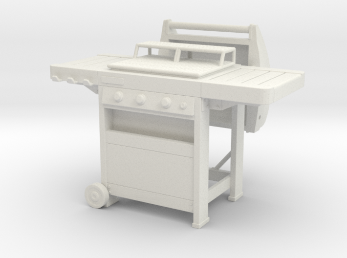 Barbecue 01. 1:35 Scale 3d printed