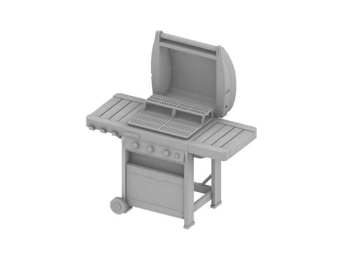 Barbecue 01. 1:35 Scale  3d printed 