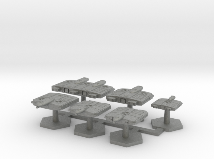 7000 Scale Flivver Fleet Core Collection MGL 3d printed