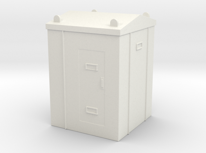 Railway Relay Cabinet 1/48 3d printed