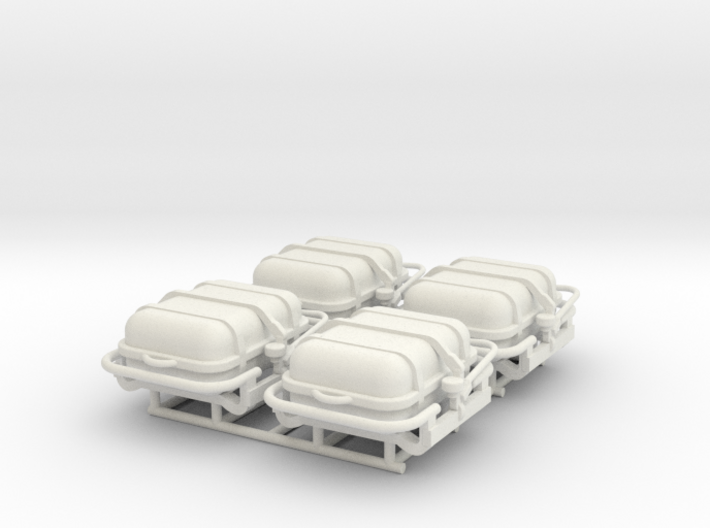 4X Offshore commander Life raft container 8 pers - 3d printed 