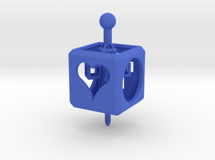 TOY Spinner/Top with Cross Inside 3d printed