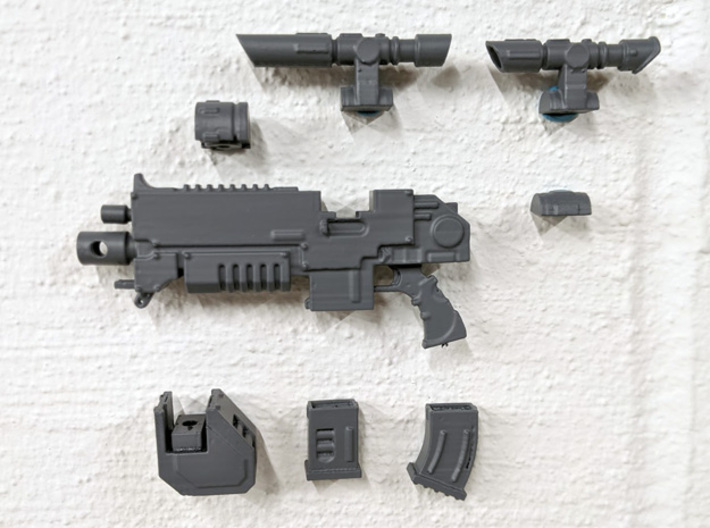 PRHI Large Modular Rifle for Figuarts- Body 3d printed 